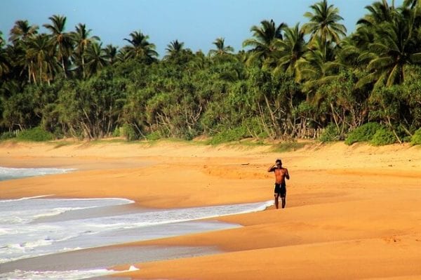 playas de Sri Lanka